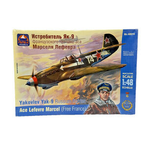 Ark Models 48014 1:48 Yakovlev Yak-9 Ace Lefevre Marcel Model Kit